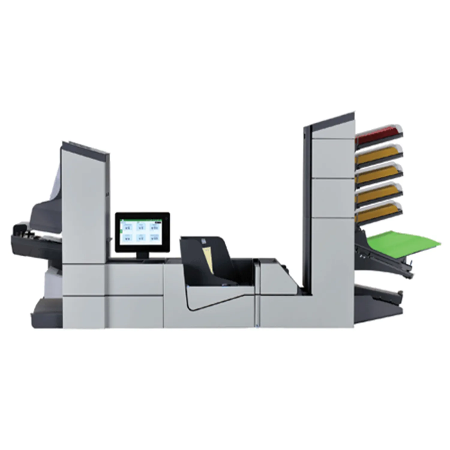 Formax 6608 Mid-Volume Folder Inserter – Three Station (2 Standard Feeders & 1 High Capacity Feeder)