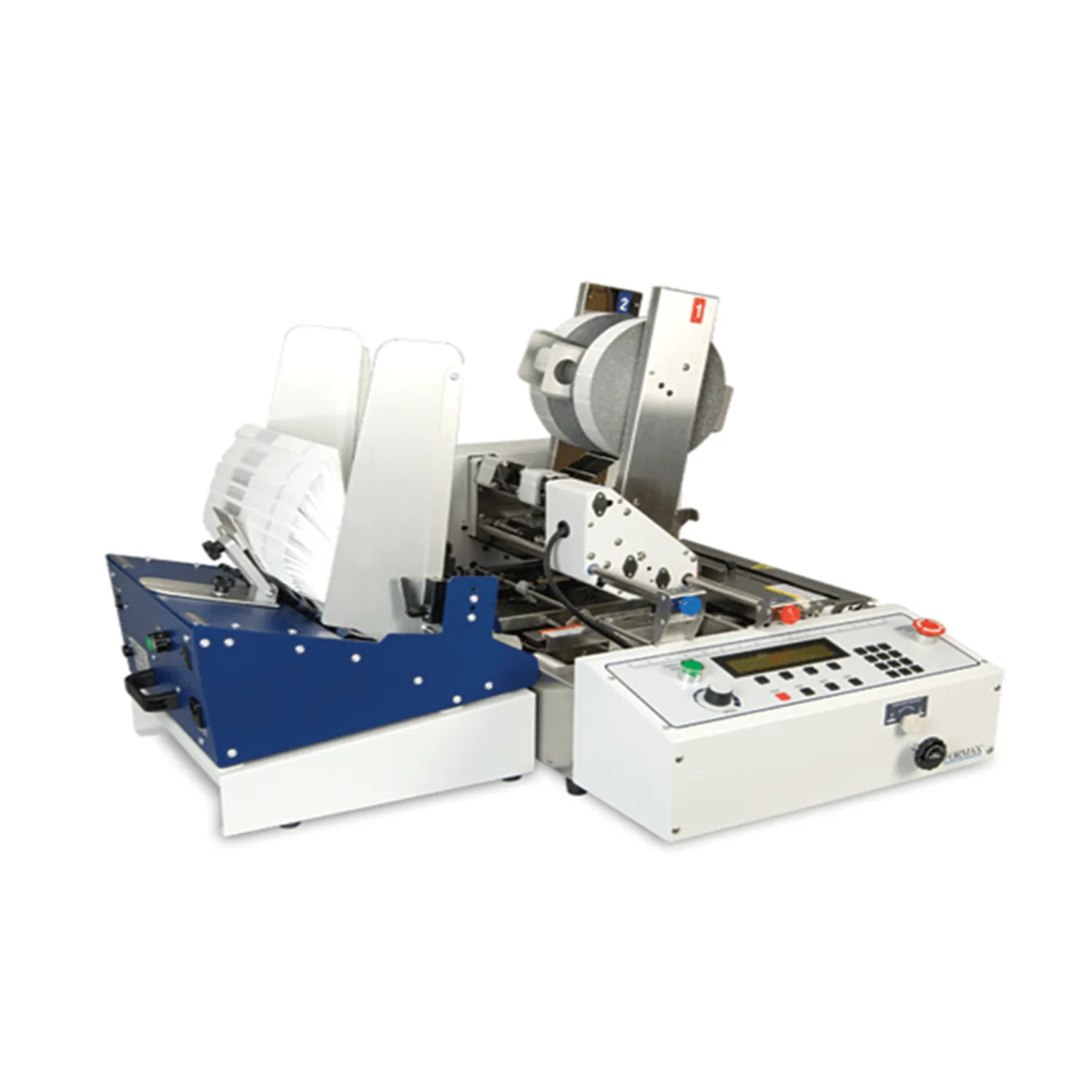 Formax FD 282 Double-Head Edge Mailing Tabber with Heavy-Duty Feeder