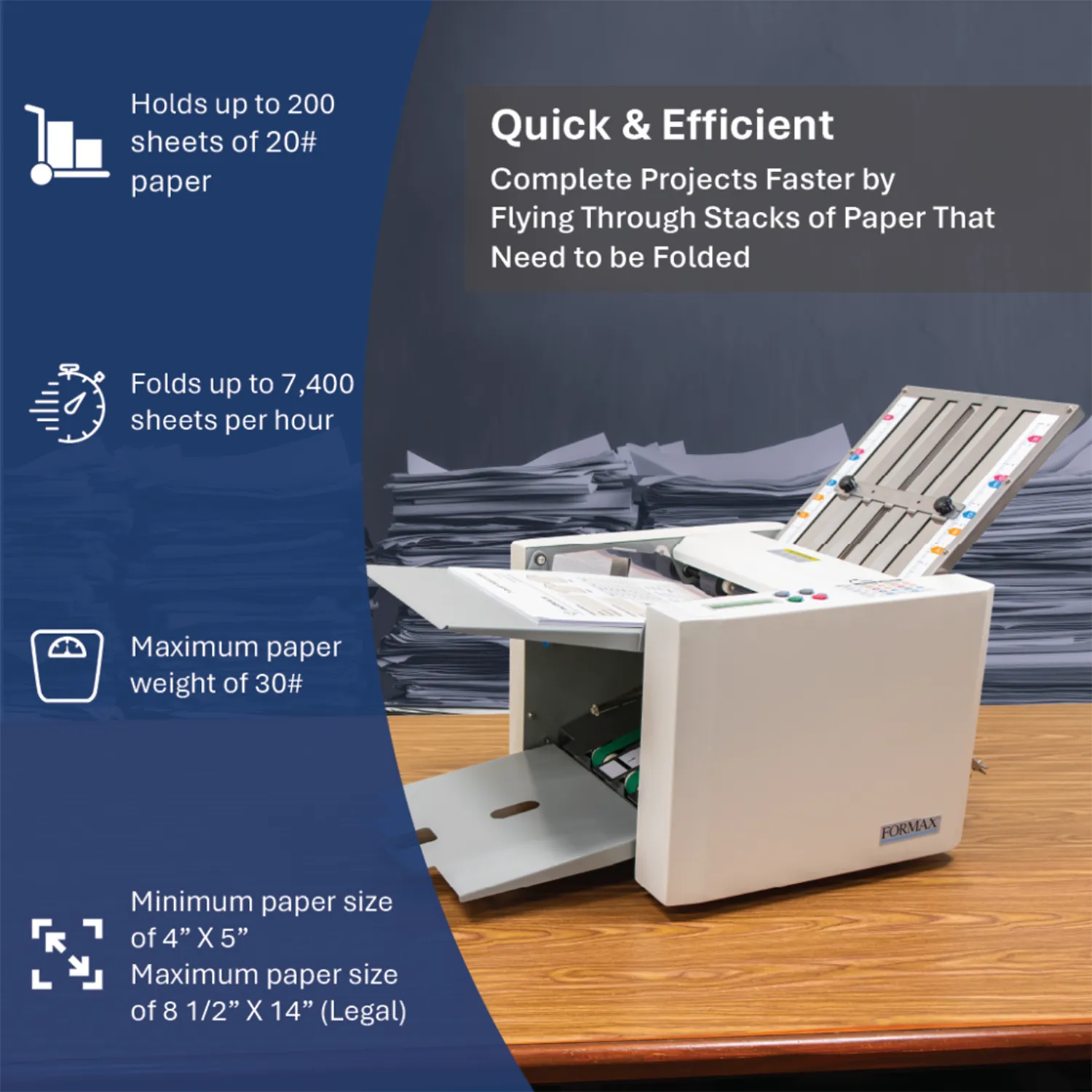 Formax FD 300 Desktop Paper Folder